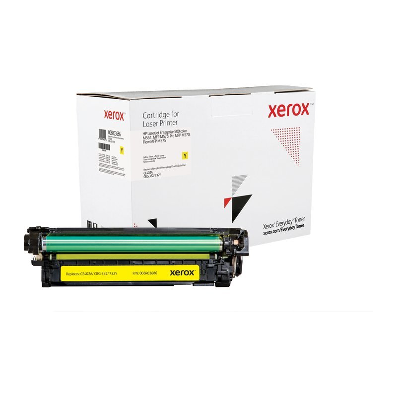 Everyday™ Yellow Toner by Xerox compatible with HP 507A (CE402A), Standard capacity