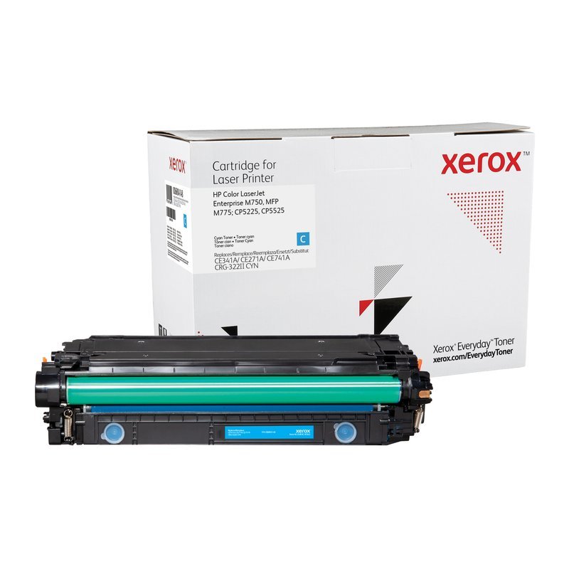 Toner rigenerato Everyday™ di Xerox Ciano compatibile con HP 651A 650A 307A (CE341A/CE271A/CE741A), Capacità standard