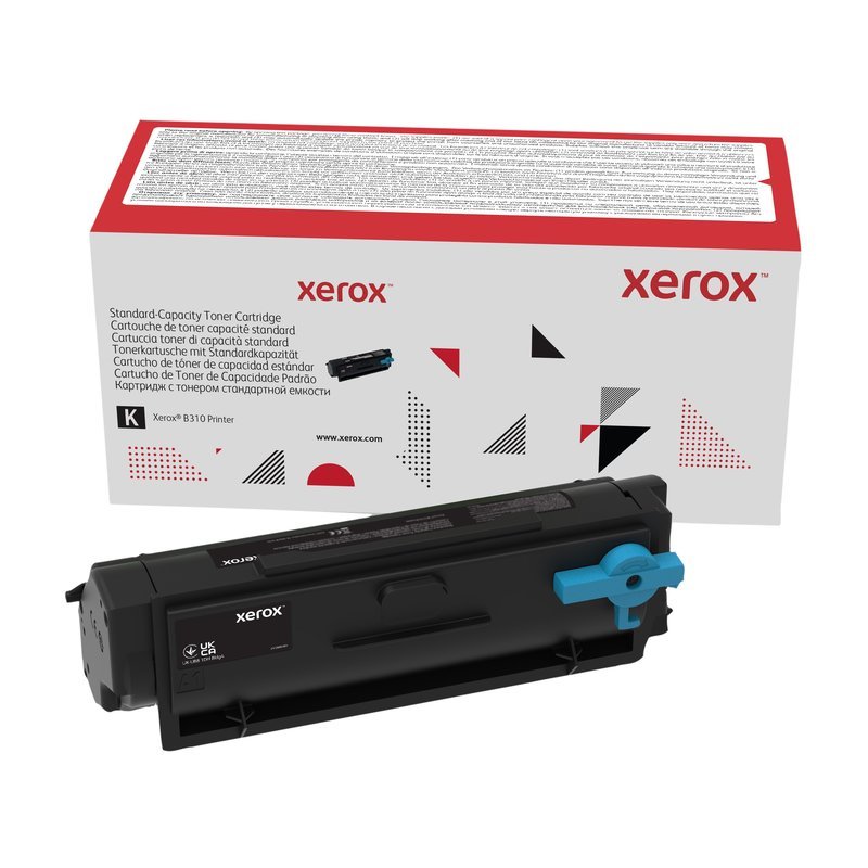 Xerox Cartuccia toner Nero a Capacità standard da 3000 Pagine per Stampante ® B310, Stampante multifunzione ® B305/ ® B315 (006R04376)