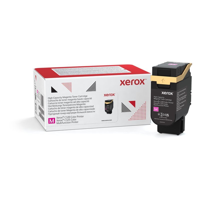 Xerox Genuine ® C320 Color Printer/C325 Color Multifunction Printer Magenta High capacity Toner Cartridge (5500 Pages) - 006R04829