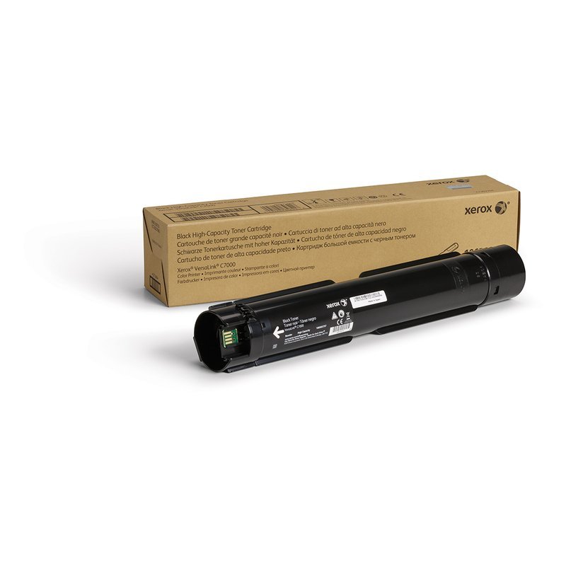 Xerox Genuine ® VersaLink® C7000 Color Printer Black High capacity Toner Cartridge (10700 Pages) - 106R03757