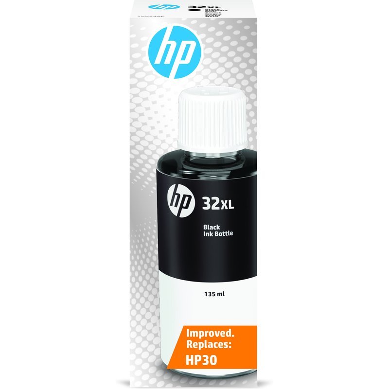 HP Flacone di inchiostro nero originale 32XL 135 ml