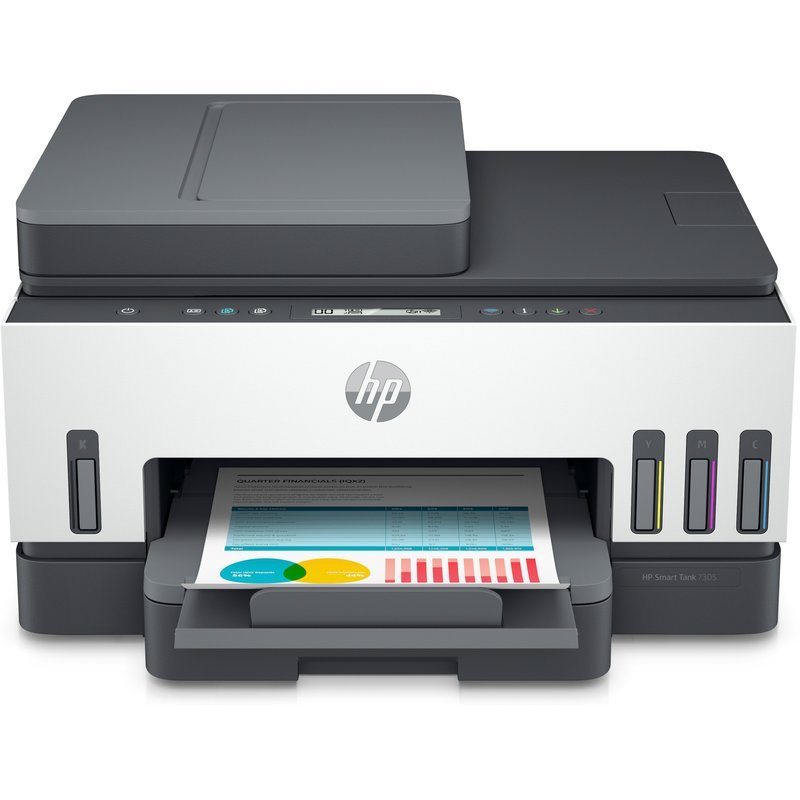 HP Smart Tank 7305 Wireless All-in-One Colore Stampante, Stampa fronte/retro; fotocopiatrice, scanner