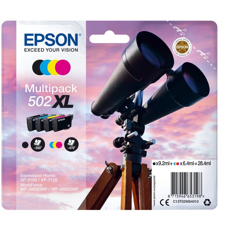 CART. multipack 502XL NCMG 4PZ