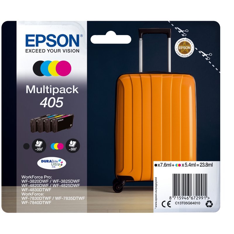 multipack 4 colours 405 DURABRITE