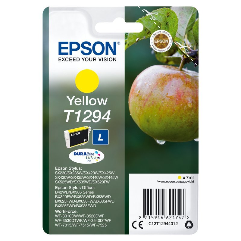 Epson Apple Inchiostro giallo singolo DURABrite Ultra Mela T1294