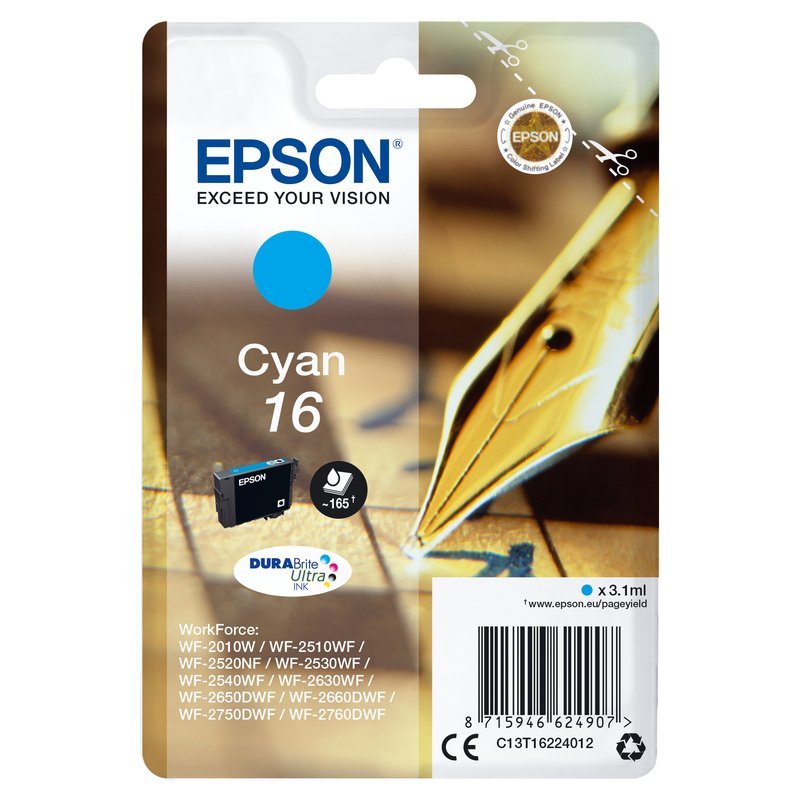 cartridge cyan 16 PENNA/CRUCIVERBA