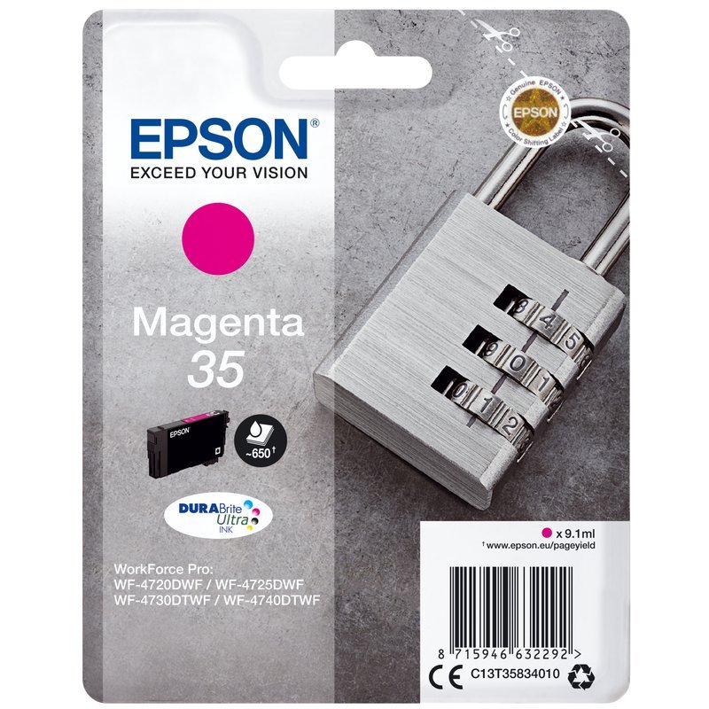 cartridge magenta 35 LUCCHETTO