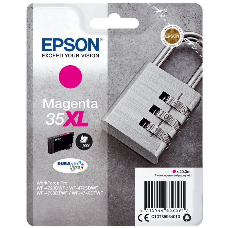 cartridge magenta 35XL LUCCHETTO