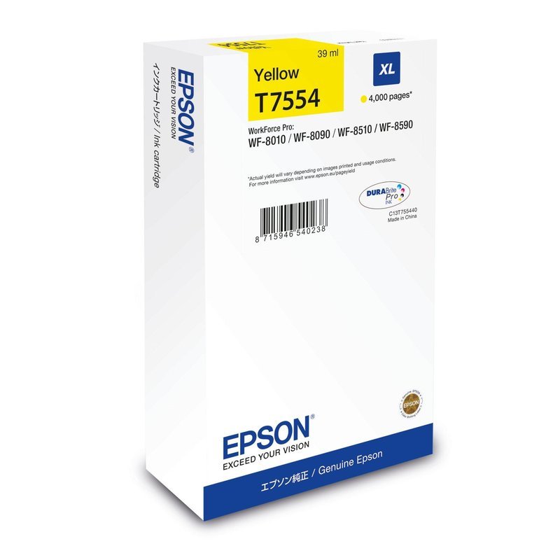 WF-8xxx Series Ink Cartridge XL Yellow