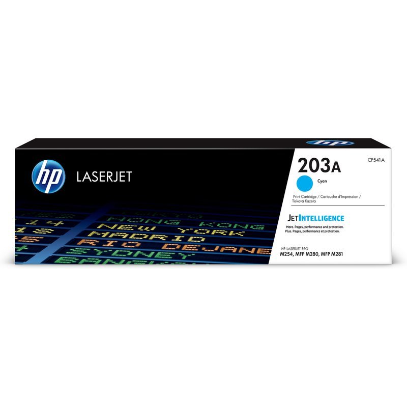 HP 203A Cyan LaserJet Toner Cartridge -