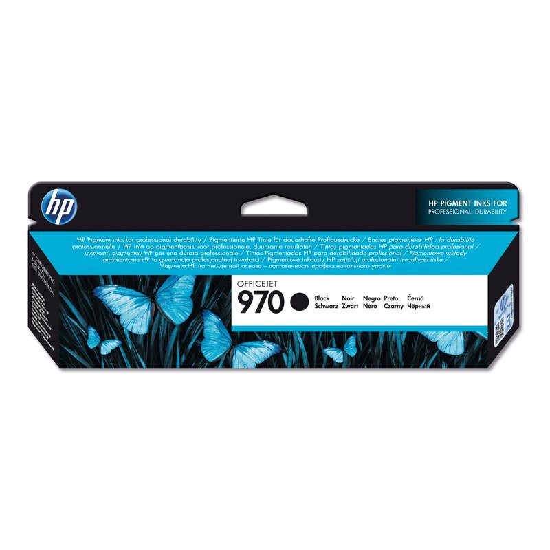 HP 970 Black Ink Cartridge - Ink - [K] -