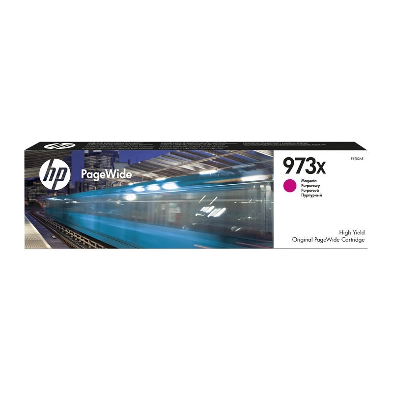 HP Cartuccia magenta ad alta capacità originale 973X PageWide