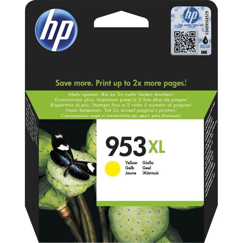 HP Cartuccia inchiostro giallo originale ad alta capacità 953XL