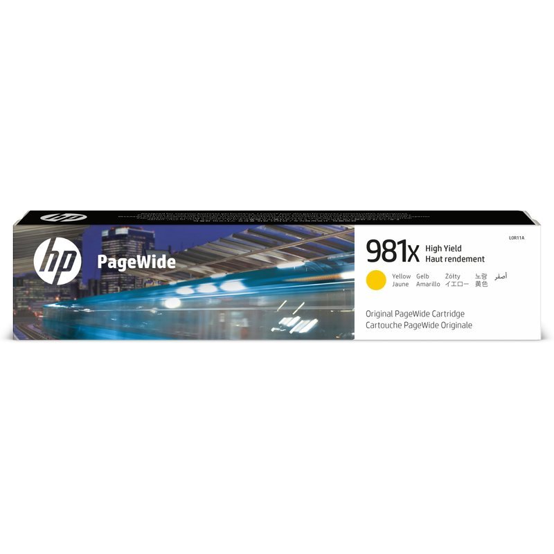 HP 981X Yellow Original PageWide Crtg -