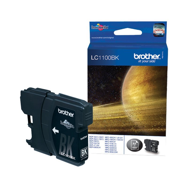 Brother LC1100BK cartuccia d'inchiostro 1 pz Originale Nero
