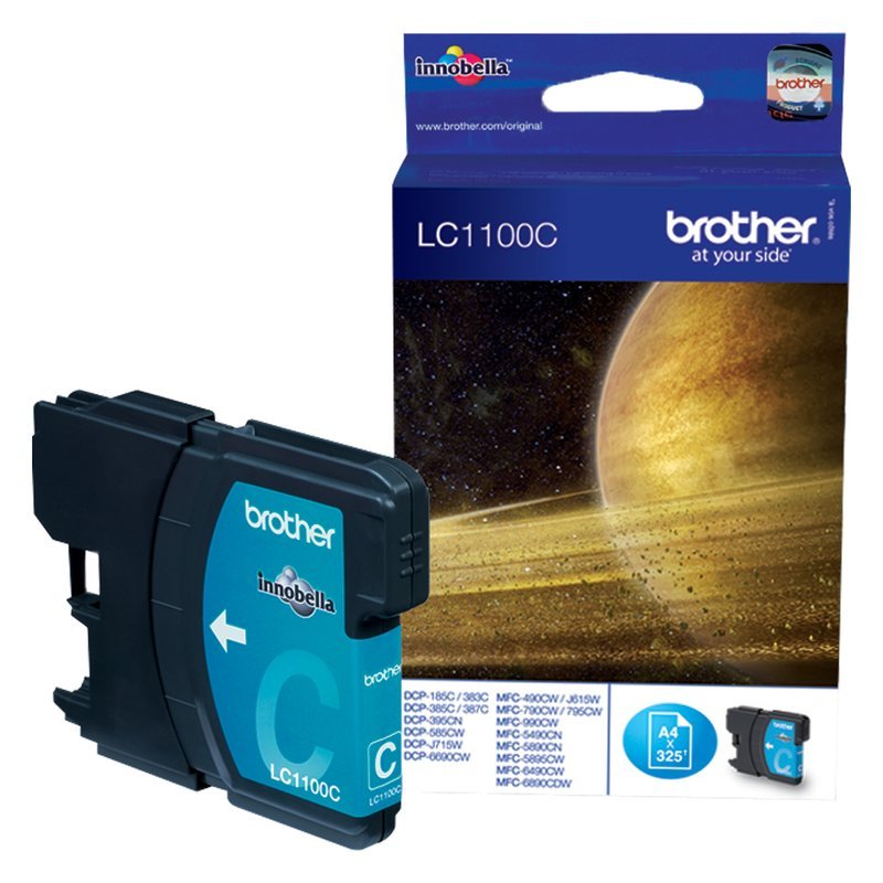 Brother LC1100C cartuccia d'inchiostro 1 pz Originale Ciano