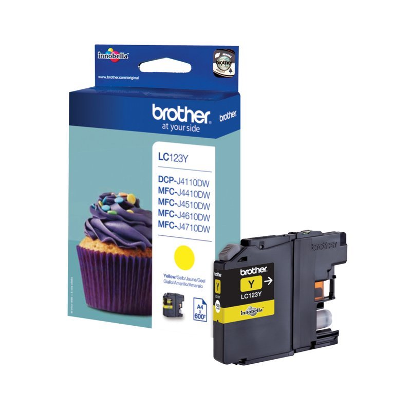 Brother LC-1240Y cartuccia d'inchiostro 1 pz Originale Giallo