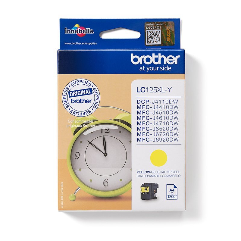 BROTHER LC-125XLY INK JET yellow
