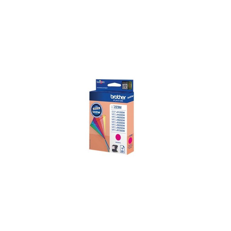 Brother LC223M cartuccia d'inchiostro 1 pz Originale Magenta
