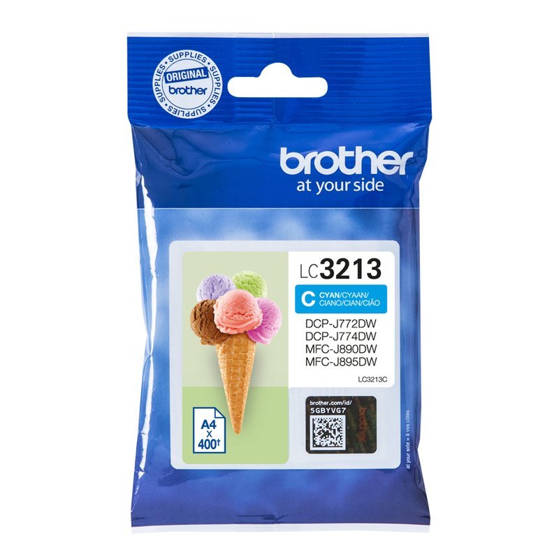 Brother LC3213C cartuccia d'inchiostro 1 pz Originale Resa elevata (XL) Ciano