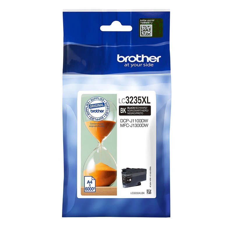 Brother LC3235XLBK cartuccia d'inchiostro 1 pz Originale Resa elevata (XL) Nero