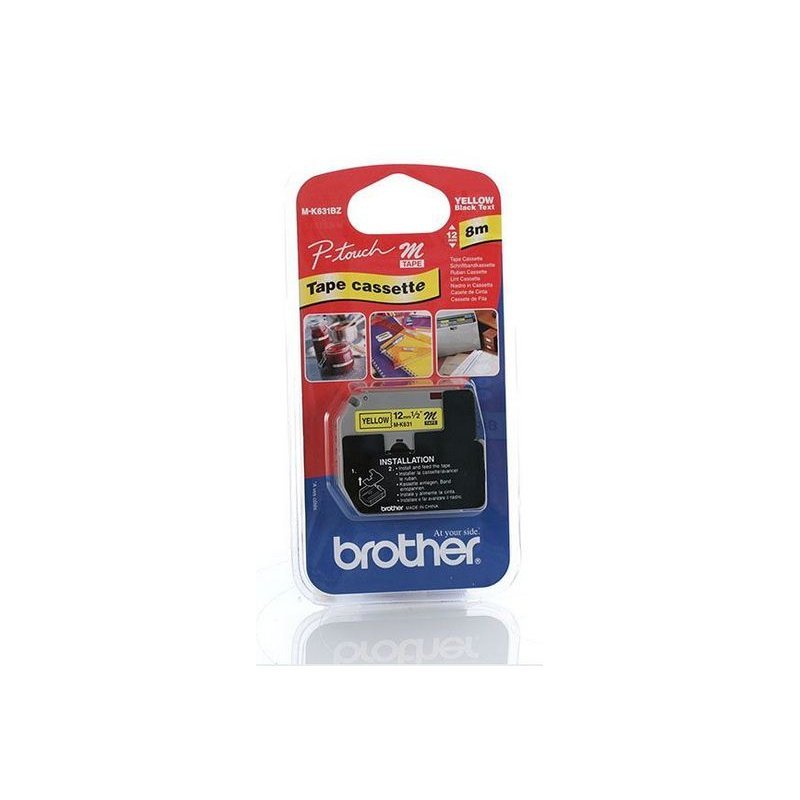BROTHER MK-631BZ ribbon M black / yellow