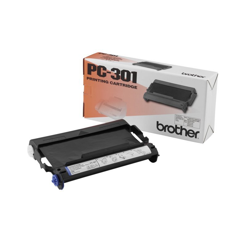 BROTHER PC-301 ribbon black TTR