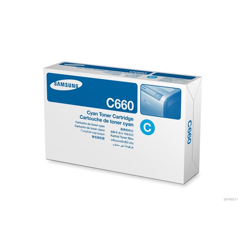 Samsung CLP-C660B High Yield Cyan Toner