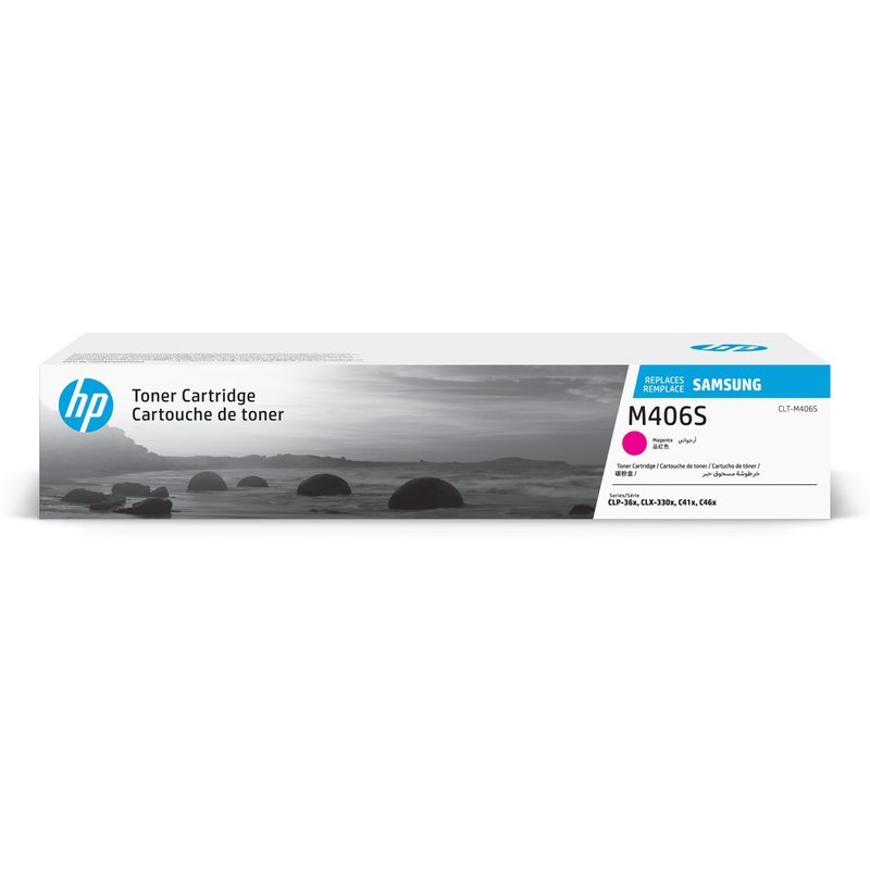 Samsung CLT-M406S magenta toner Crtg - T
