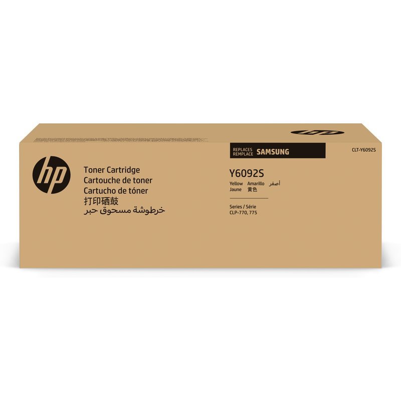 Samsung CLT-Y6092S Yellow toner Crtg - T