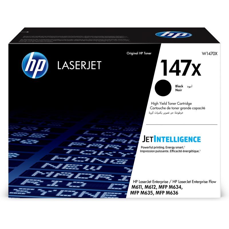 HP 147X Black LaserJet toner Cartridge -