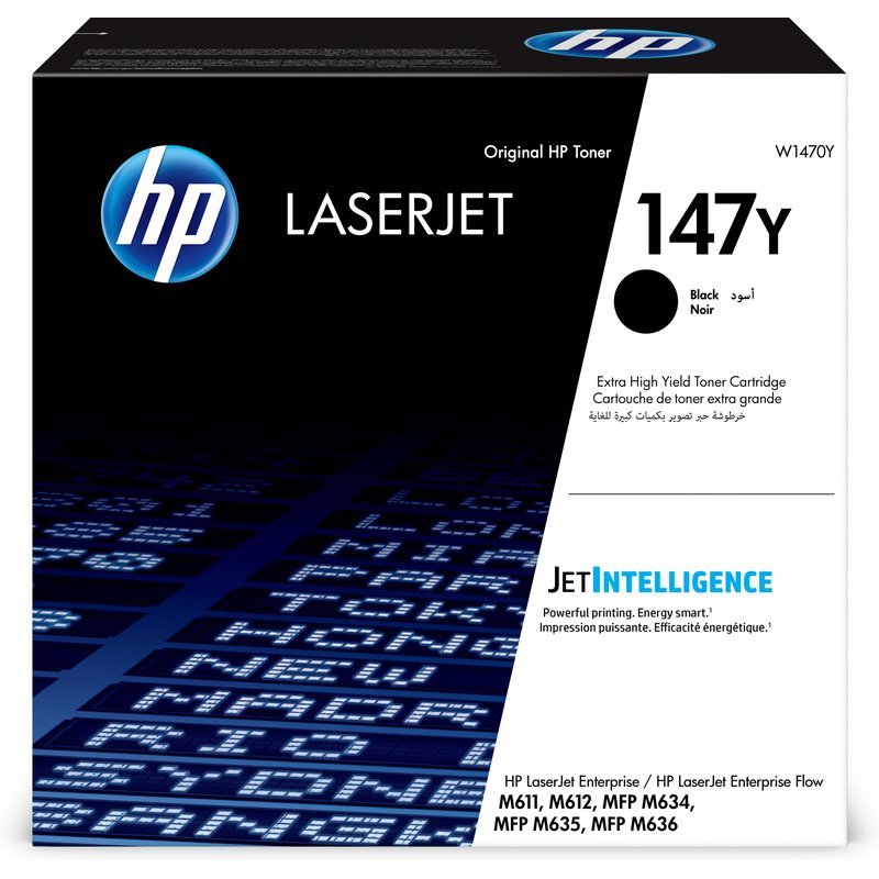 HP Cartuccia toner nero originale LaserJet 147Y ad altissima capacità