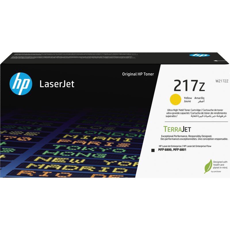 TONER ORIGINALE GIALLO HP 217Z